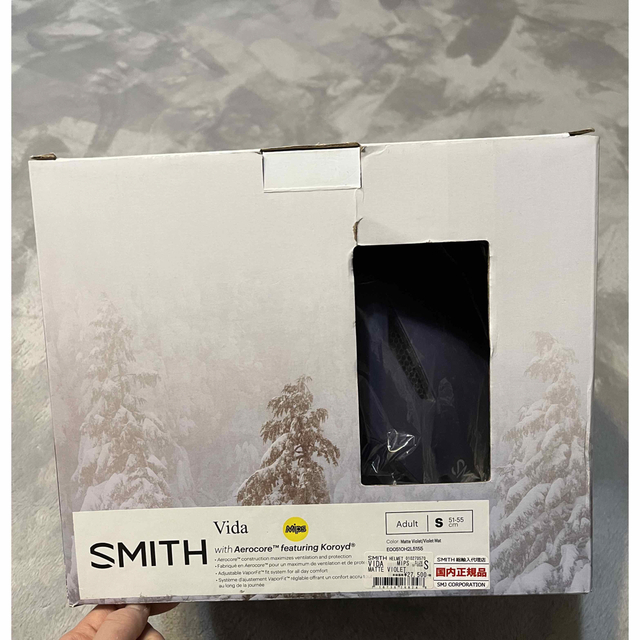 SMITH(スミス)のヘルメット　SMITH 新品未使用箱付き スポーツ/アウトドアのスキー(その他)の商品写真