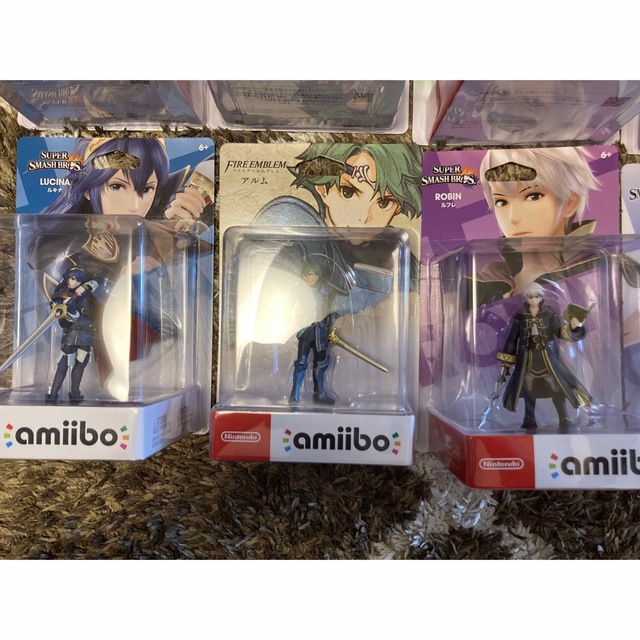 任天堂(ニンテンドウ)の購入直後・丁寧に梱包　ファイアーエムブレム　amiibo9体セット・まとめ売り エンタメ/ホビーのフィギュア(アニメ/ゲーム)の商品写真