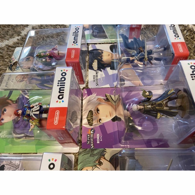 任天堂(ニンテンドウ)の購入直後・丁寧に梱包　ファイアーエムブレム　amiibo9体セット・まとめ売り エンタメ/ホビーのフィギュア(アニメ/ゲーム)の商品写真