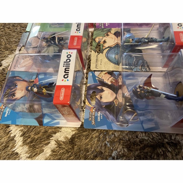 任天堂(ニンテンドウ)の購入直後・丁寧に梱包　ファイアーエムブレム　amiibo9体セット・まとめ売り エンタメ/ホビーのフィギュア(アニメ/ゲーム)の商品写真