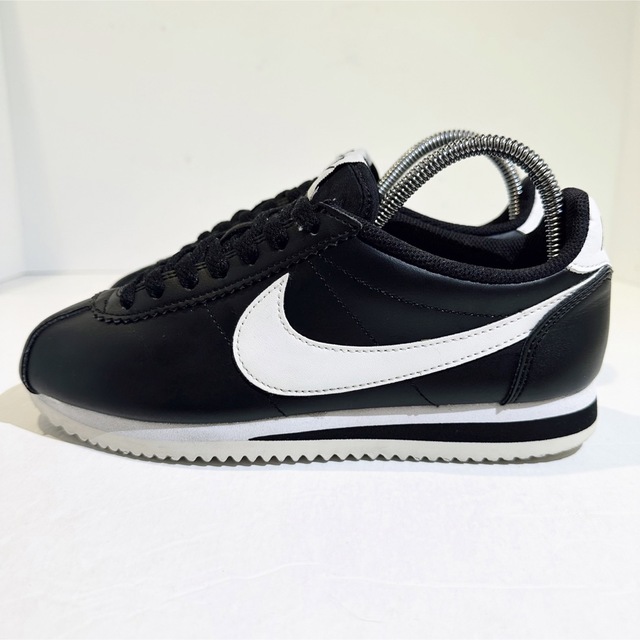 NIKECORTEZ/コルテッツレザーブラックホワイト/黒白.5cm