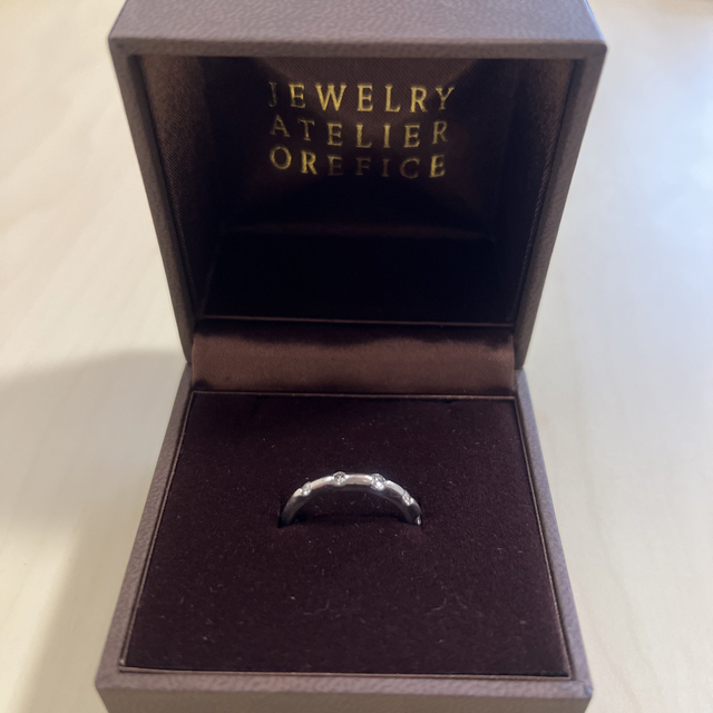 オレフィーチェ デュウ プラチナダイアリング 0.22ct | livro