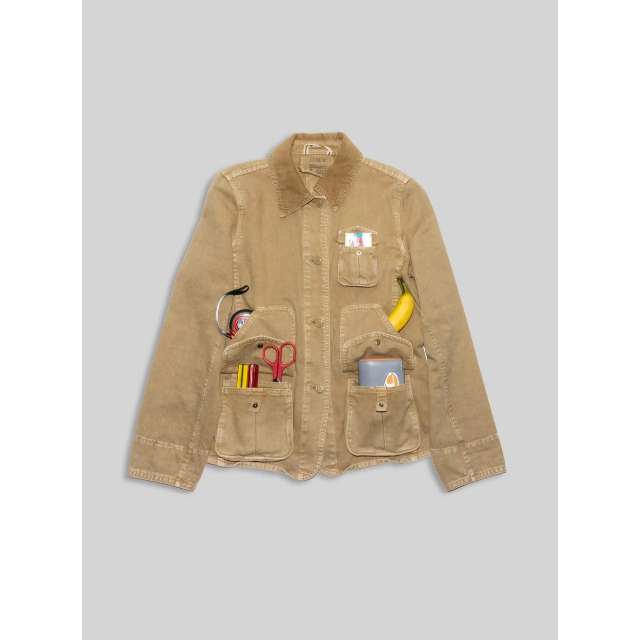 Vintage j crew cotton jacket