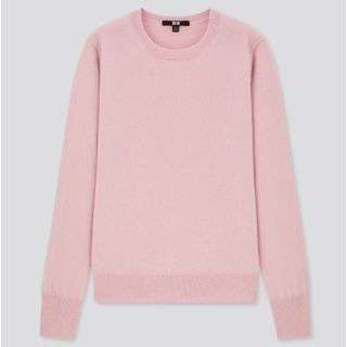 ユニクロ(UNIQLO)のユニクロ　カシミヤクルーネックセーター（長袖）(ニット/セーター)