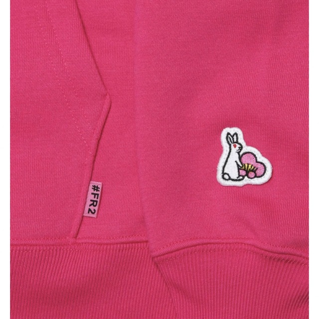 #FR2(エフアールツー)のFR2梅限定 Rabbit Year Hoodie 2023 完売品　お正月 メンズのトップス(パーカー)の商品写真