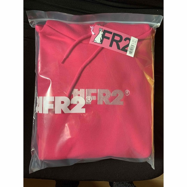 #FR2(エフアールツー)のFR2梅限定 Rabbit Year Hoodie 2023 完売品　お正月 メンズのトップス(パーカー)の商品写真