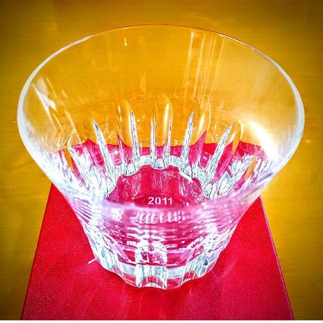 貴重品 美品 2011年限定品 バカラ限定品 タンブラーエトナグラス気品