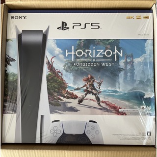 プレイステーション(PlayStation)の新品未使用 PS5 本体 CFIJ-10000 Horizon同梱版(家庭用ゲーム機本体)
