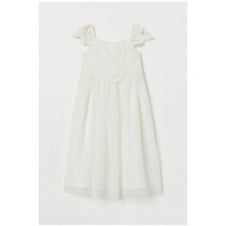 ザラキッズ(ZARA KIDS)の【新品未使用】レース チュール ワンピース(ドレス/フォーマル)