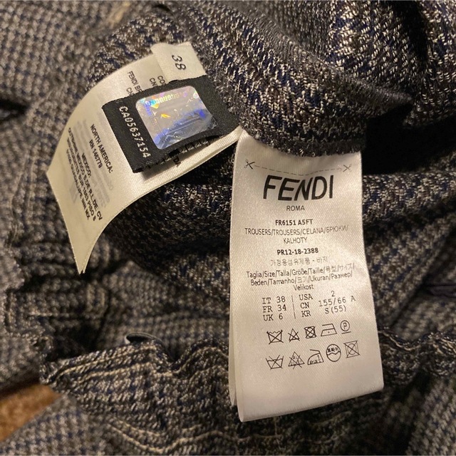 フェンディ fendi テーパードパンツ 38 | thestyledhouse.com.au