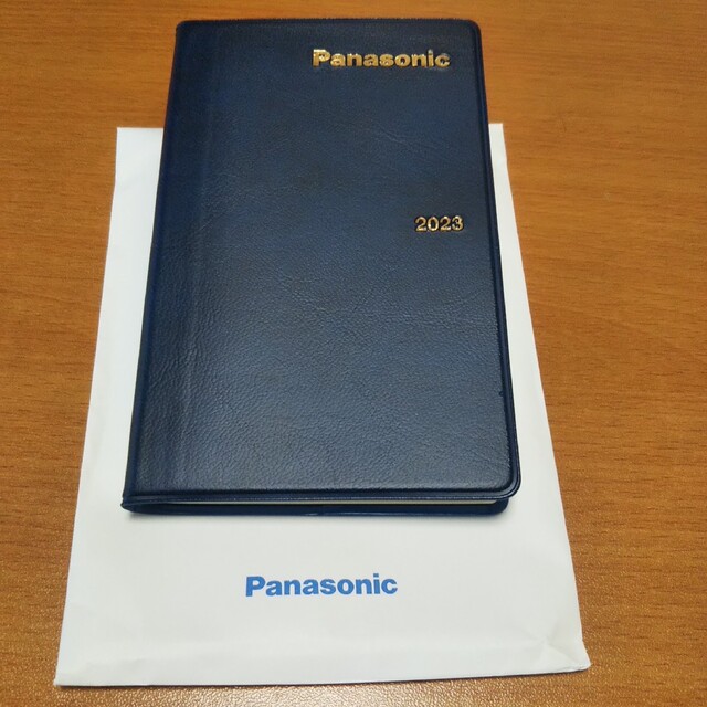 Panasonic(パナソニック)の新品未使用 匿名配送 2023 Panasonicスケジュール手帳 非売品 インテリア/住まい/日用品の文房具(カレンダー/スケジュール)の商品写真