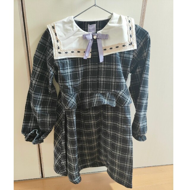 axes femme(アクシーズファム)のアクシーズファムキッズ　ワンピース140cm キッズ/ベビー/マタニティのキッズ服女の子用(90cm~)(ワンピース)の商品写真