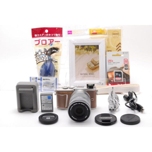 人気のファッションブランド! OLYMPUS - 望遠レンズ☆ E-PL10 ☆高級