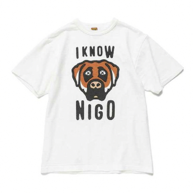 HUMAN MADE I KNOW NIGO KAWS T-SHIRT XXL