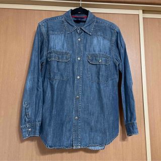 ギャップキッズ(GAP Kids)のGUデニムシャツ150cm(ブラウス)