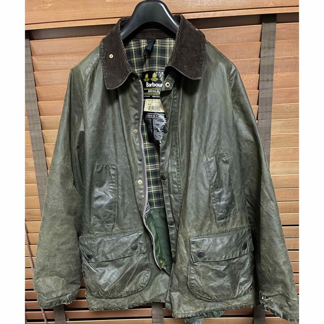 最安価格 バブアー Barbourビデイル BEDALE オイルドジャケット 46