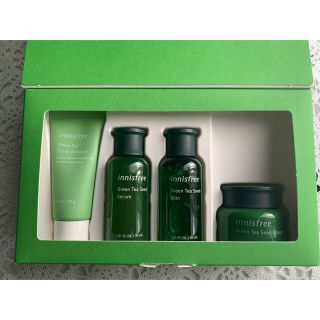 イニスフリー(Innisfree)のイニスフリー グリーンティー スキンケアトライアルセット＋おまけ(サンプル/トライアルキット)