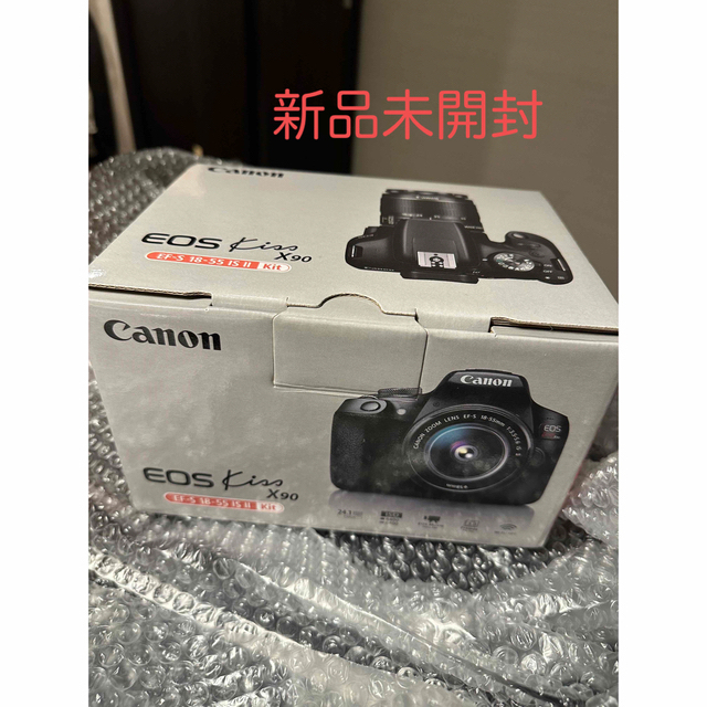 新品・未開封 EOS Kiss X90 EF-S18-55 IS II レンズキ