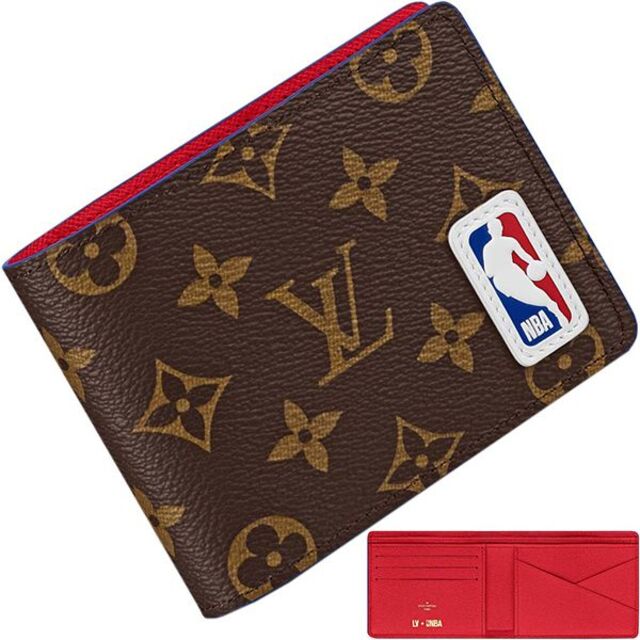 ルイヴィトン 二つ折り 財布 メンズ NBA コラボ LV 未使用 152762