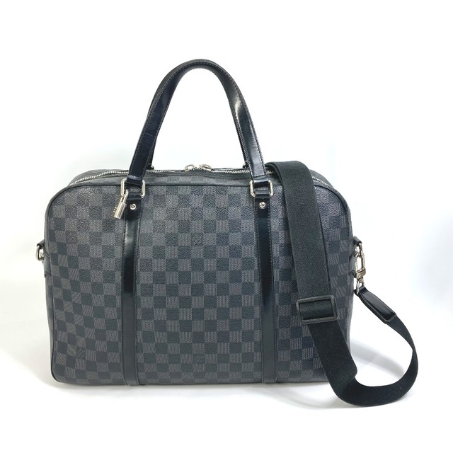 ルイヴィトン LOUIS VUITTON ヨーン N48118  ダミエグラフィット 2WAY ショルダーバッグ 肩掛け 斜め掛け ビジネスバッグ ダミエグラフィットキャンバス ブラック