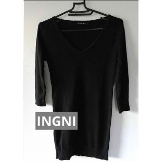 イング(INGNI)のINGNI 七分袖ワンピース(ミニワンピース)