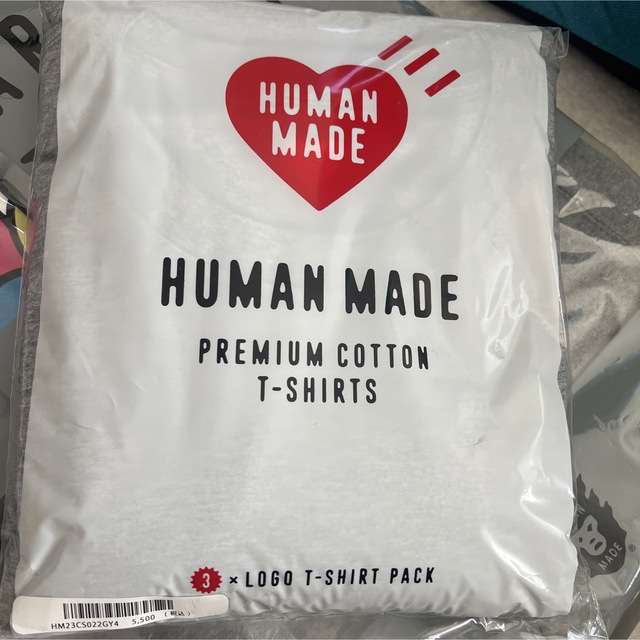 限定値引！HUMAN MADE 3×LOGO T-SHIRT PACK