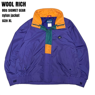 ウールリッチ(WOOLRICH)の80s woolrichウールリッチ　SIGMET GEAR ナイロンジャケット(ナイロンジャケット)