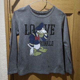 ディズニー(Disney)のディズニー　ドナルドのＴシャツ(長袖)　サイズ140　<d016>(Tシャツ/カットソー)