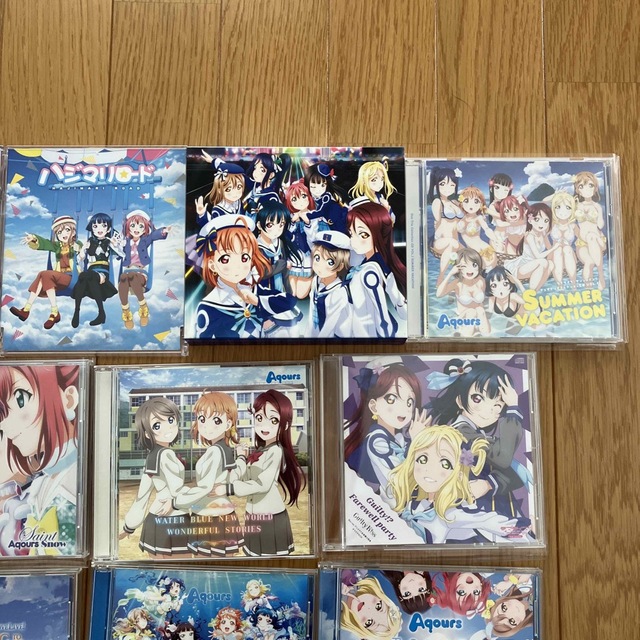 ラブライブサンシャイン aqours CD まとめ売り エンタメ/ホビーのCD(アニメ)の商品写真