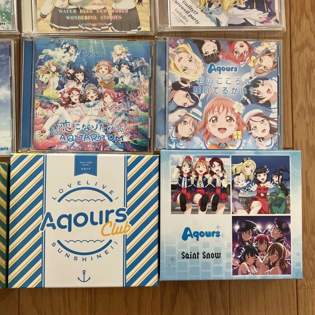 ラブライブサンシャイン aqours CD まとめ売り エンタメ/ホビーのCD(アニメ)の商品写真