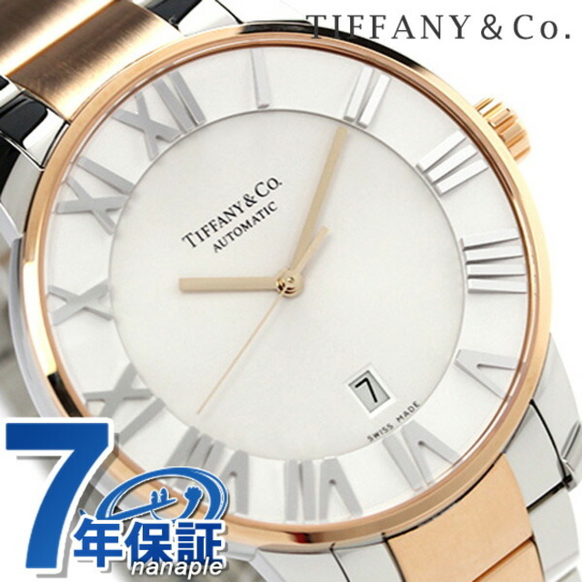 【激安アウトレット!】 Co. & Tiffany - シルバーxローズゴールド/シルバー Z1810-68-13A21A00ATIFFANY&Co. 自動巻き 腕時計 ティファニー 腕時計(アナログ) 【激安アウトレット!】 Co. & Tiffany - シルバーxローズゴールド/シルバー Z1810-68-13A21A00ATIFFANY&Co. 自動巻き 腕時計 ティファニー 腕時計(アナログ)