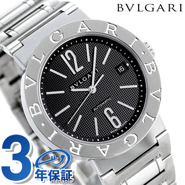 再入荷】 ブルガリ - BVLGARI 腕時計 ブラックxシルバー