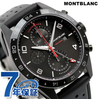 モンブラン(MONTBLANC)のモンブラン 腕時計
 タイムウォーカー クロノグラフ 43mm 自動巻き（手巻き付） 116101MONTBLANC ブラックxブラック(腕時計(アナログ))
