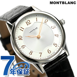 モンブラン(MONTBLANC)のモンブラン 腕時計
 ボエム クオーツ 123867MONTBLANC シルバーxブラック(腕時計(アナログ))