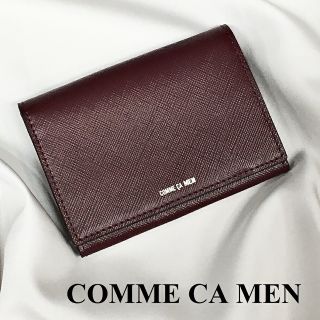 コムサメン(COMME CA MEN)のCOMME CA MEN コムサメン カードケース【中古】【004】(名刺入れ/定期入れ)