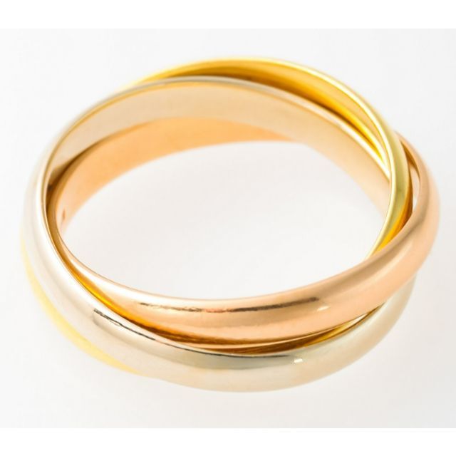 人気を誇る - Cartier Cartier 品番c22-342 トリニティリング 750 ...