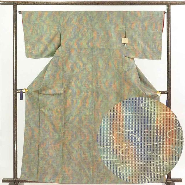 紬 美品 秀品 168cm 65cm 正絹