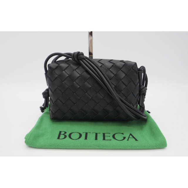 人気デザイナー Bottega 極美品 カメラバッグ ミニループ ショルダー