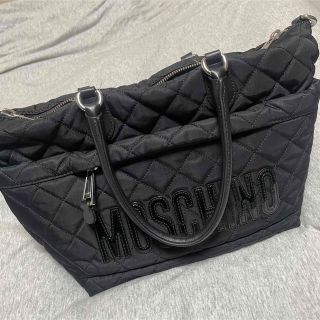 モスキーノ(MOSCHINO)のmoschino♡ブラックショルダーハンドバッグ(ハンドバッグ)