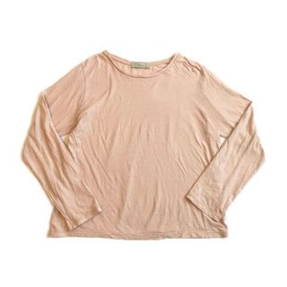 アパルトモンドゥーズィエムクラス(L'Appartement DEUXIEME CLASSE)の美品 22SS ARGUE COTTON LINEN SHEER T-SHIRT(カットソー(長袖/七分))