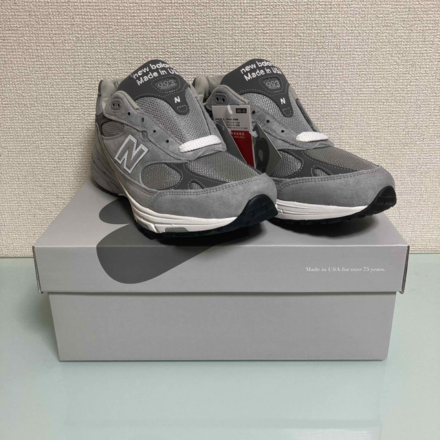 New Balance(ニューバランス)のNew Balance 993 "Gray" MR993GL 28cm US10 メンズの靴/シューズ(スニーカー)の商品写真