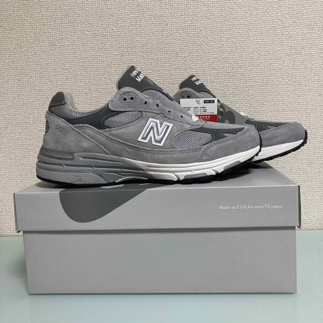 New Balance(ニューバランス)のNew Balance 993 "Gray" MR993GL 28cm US10 メンズの靴/シューズ(スニーカー)の商品写真