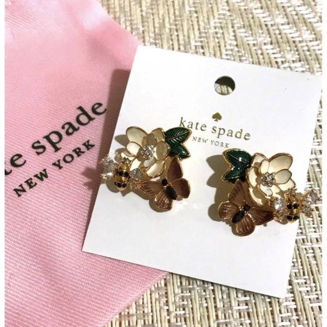 最終セール！新品　kate spade　パール　ピアス