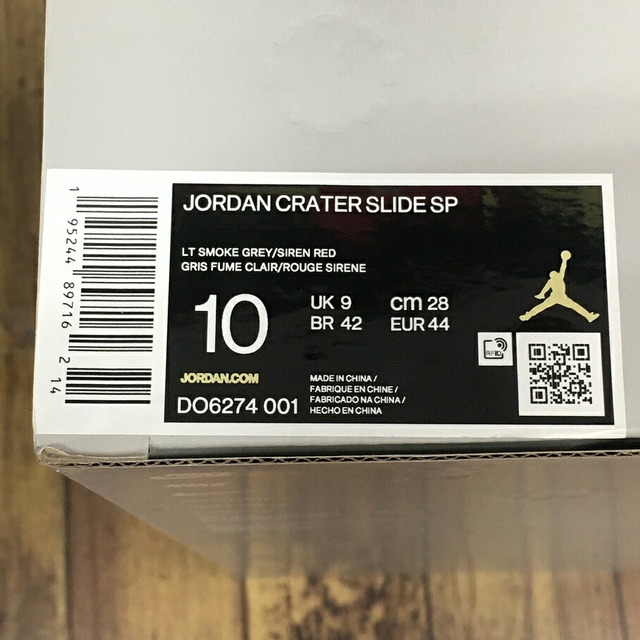 NIKE × UNION JORDAN CRATER SLIDE SP "GREY FOG" DO6274-001 ナイキ ユニオン ジョーダン クレーター スライド "グレーフォグ"【004】【岩】