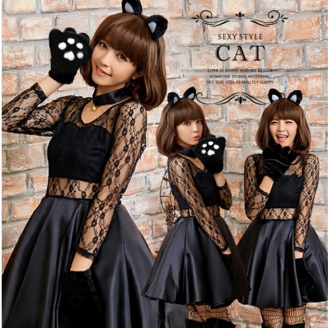 コスプレ 猫耳 黒猫 ハロウィンの通販 by nyan__22's shop コスプレ 猫耳 黒猫 ハロウィンの通販 by nyan__22's shop