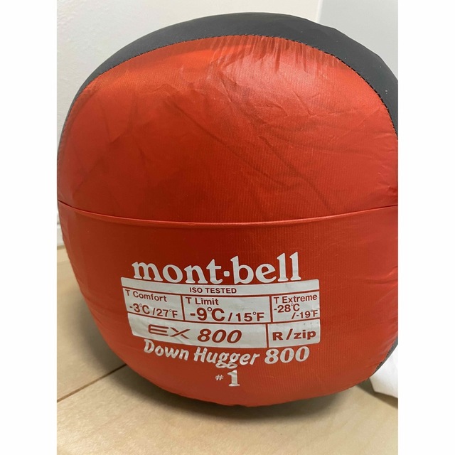 mont bell(モンベル)のmont-bell モンベル　ダウンハガー 800 #1 レギュラー（廃盤） スポーツ/アウトドアのアウトドア(寝袋/寝具)の商品写真