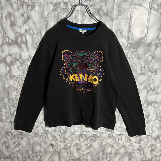 最大5万円OFFクーポン! 【入手困難】ケンゾー タイガー 刺繍ロゴ入り
