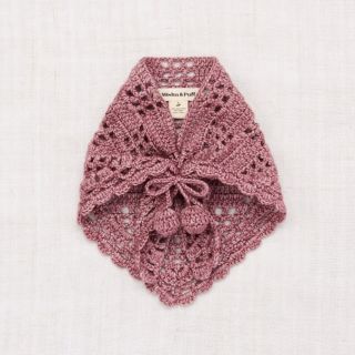 ミーシャアンドパフ(Misha & Puff)のMisha&Puff crochet Kerchief Antique Rose(マフラー/ストール)