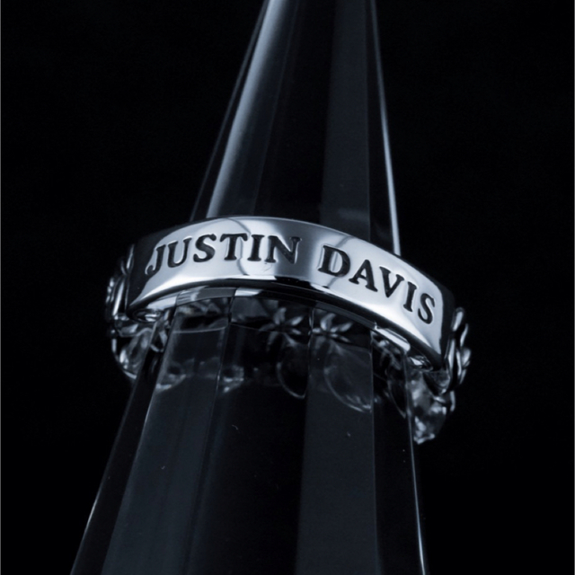 Justin Davis - 美品!ジャスティンデイビス SRJ667 ROSARIUM リングの