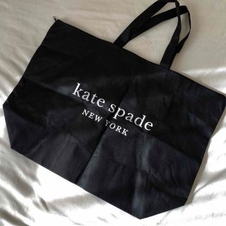 ケイトスペードニューヨーク(kate spade new york)のケイトスペード　トートバッグ　エコバッグ　ブラック　福袋　黒　布トートバッグ(トートバッグ)